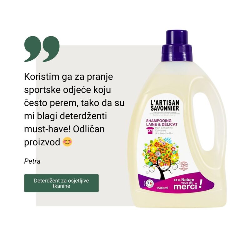 Deterdžent za osjetljive tkanine