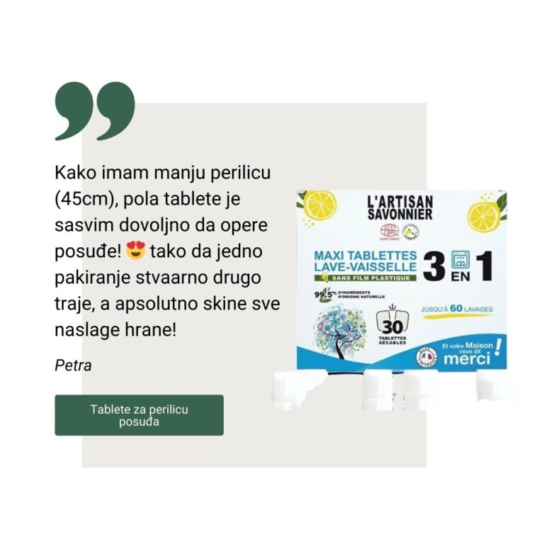 Tablete za perilicu posuđa